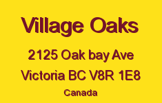 Village Oaks 2125 Oak Bay V8R 1E8